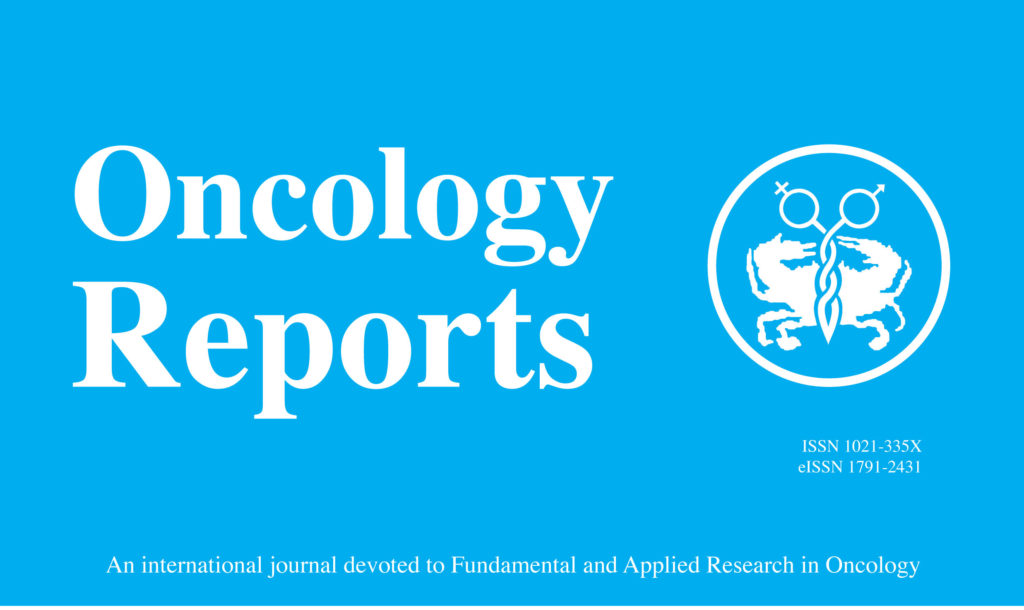articol oncology reports spandidos