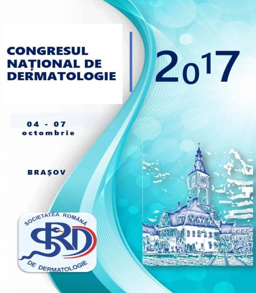 Congresul national de dermatologie SRD 2017 CND Brasov Octombrie Poster